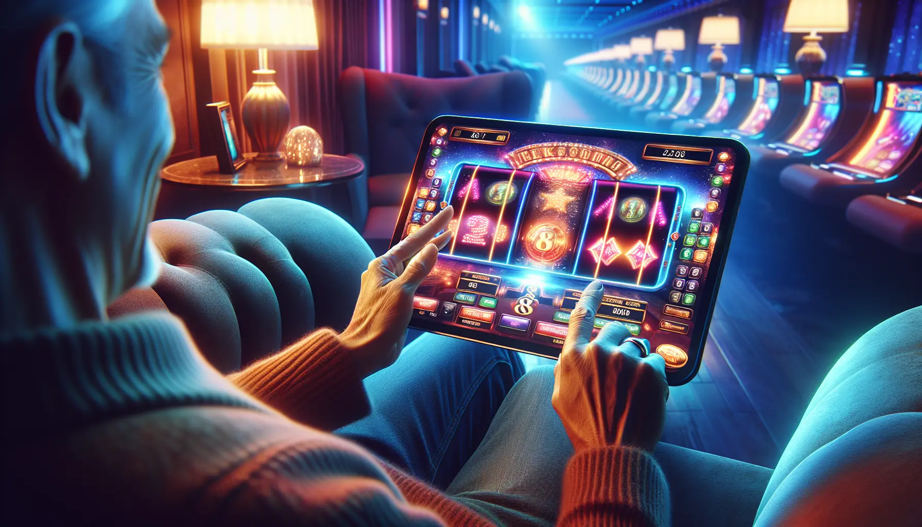 Tablet Üzerinden Erişim - Betloto Görseli